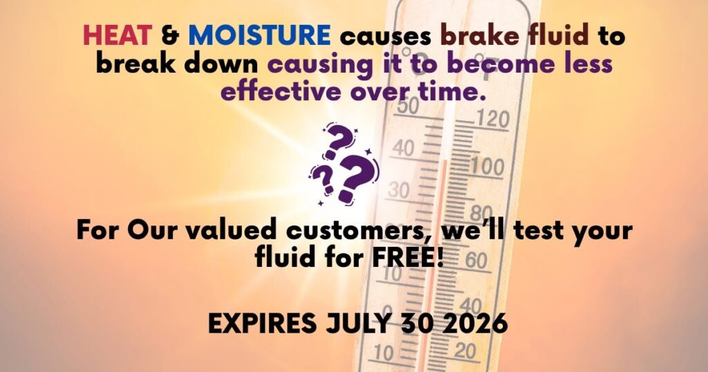 Free Brake Fluid Test
