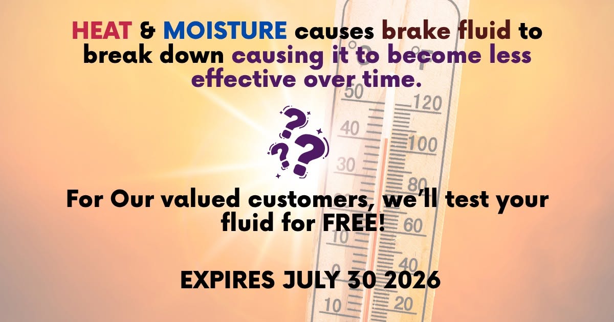 Free Brake Fluid Test